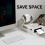 Thermal shipping label holder for rolls and fan-fold 1 pack 4