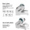 Thermal shipping label holder for rolls and fan-fold 1 pack 3