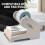 Thermal shipping label holder for rolls and fan-fold 1 pack 5