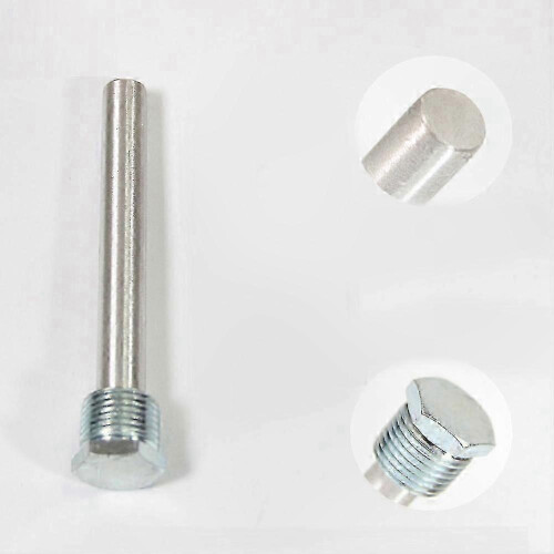 Vara de Ânodo de Magnésio Compatível com RV, 1/2" NPT, para Proteção de Aquecedor de Água contra Corrosão, 4.5 Polegadas 1