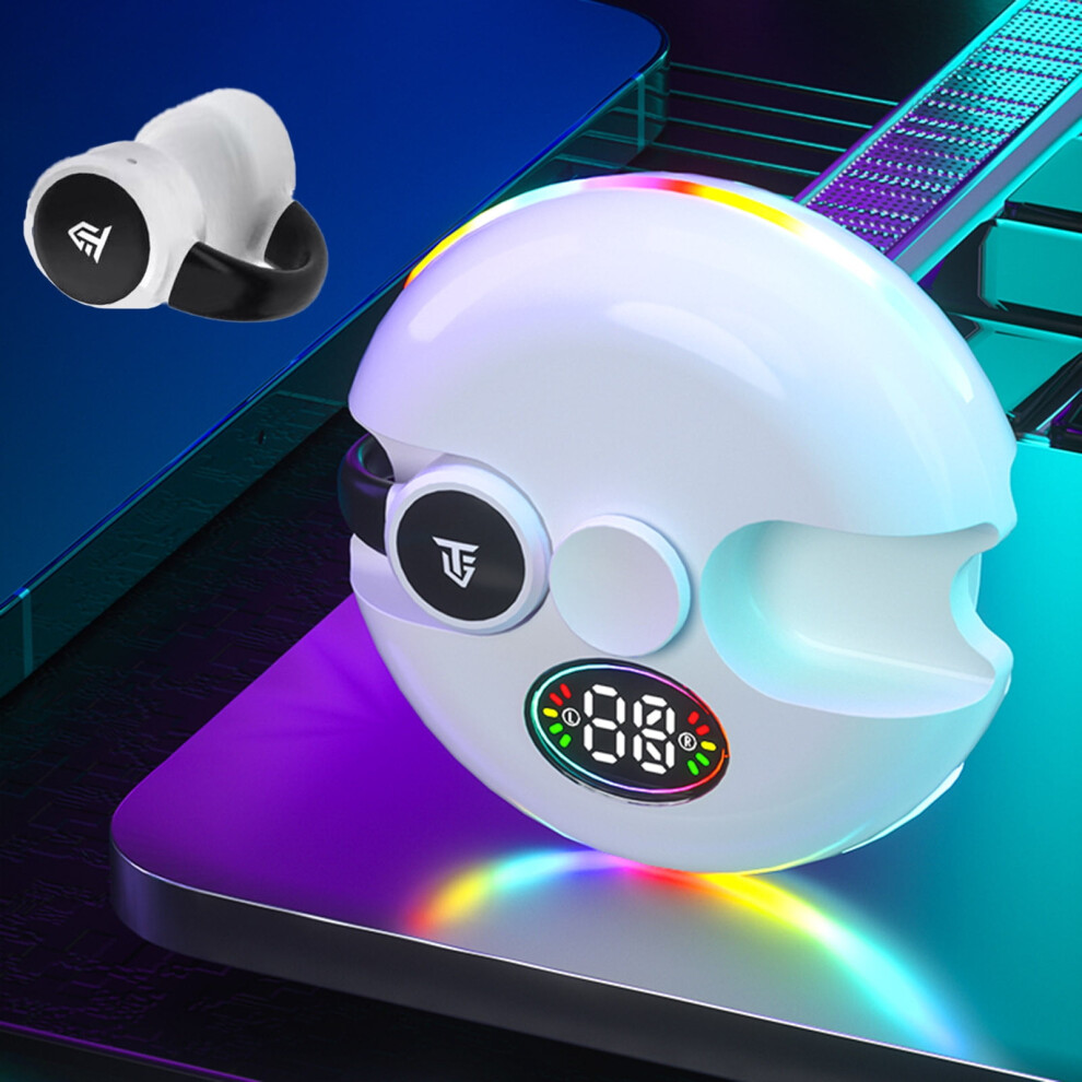 Flohua Bluetooth Earphone Clip With And Digital Light 972700309656