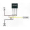 DS18B20 Digital Temperature Sensor, 2pcs, 1m Waterproof Cable, 3.3V-5V, compatible with Arduino Raspberry Pi, 1-Wire Multiple Sensors Support 5