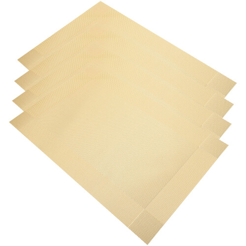 Set de table en PVC pour table à manger (4 pièces)