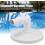 Placa de Vácuo para Skimmer de Piscina Compatível com Sistemas Skimmer, Ângulo 90, Construção Plástica Resistente 3