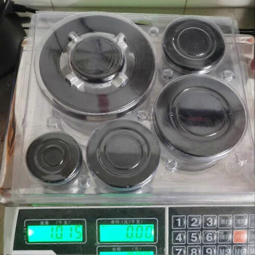 Stove Caps Set Compatible with Sabaf Gas Burners, Zinc Alloy Flame Diffusers 2