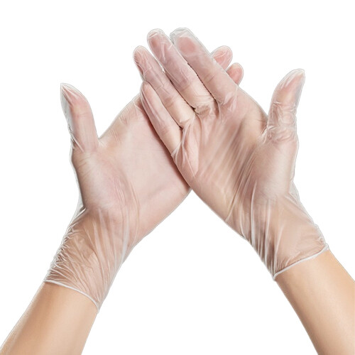 Disposable Food-Grade Kitchen Gloves Clear 200PCS 1