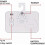Analog Refrigerator Thermometer with Hook Panel for Easy Placement, Stainless Steel, Temperature Range -20C to 60C 3