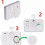 Analog Refrigerator Thermometer with Hook Panel for Easy Placement, Stainless Steel, Temperature Range -20C to 60C 4