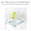 Foldable Space Saving Towel Rack, PP Material, Grid Draining Design for Bathroom Kitchen Countertop Storage 4
