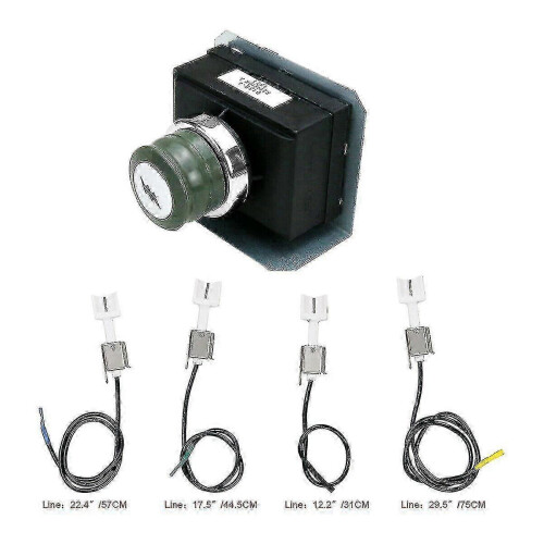 Módulo de ignição compatível com Weber Genesis E330 EP330 S330 CEP330 2011, 4 fios e 4 eletrodos 2