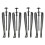 4pcs Plastic Boot Stand Holders With Handle, 29cm Boot Shoe Tree Stretcher, Upright Boot Support Organiser for Closet 2