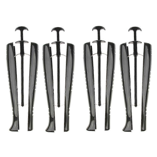 4pcs Plastic Boot Stand Holders With Handle, 29cm Boot Shoe Tree Stretcher, Upright Boot Support Organiser for Closet 1