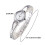 Women's Silver Waterproof Bangle Watch 2