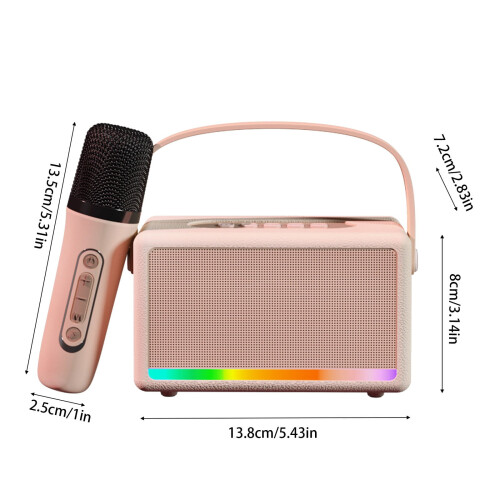 Halloween karaoke speaker with microphone and Bluetooth 2
