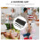 Canteen Apron with Pockets for Restaurant Server in Polycotton Black 4