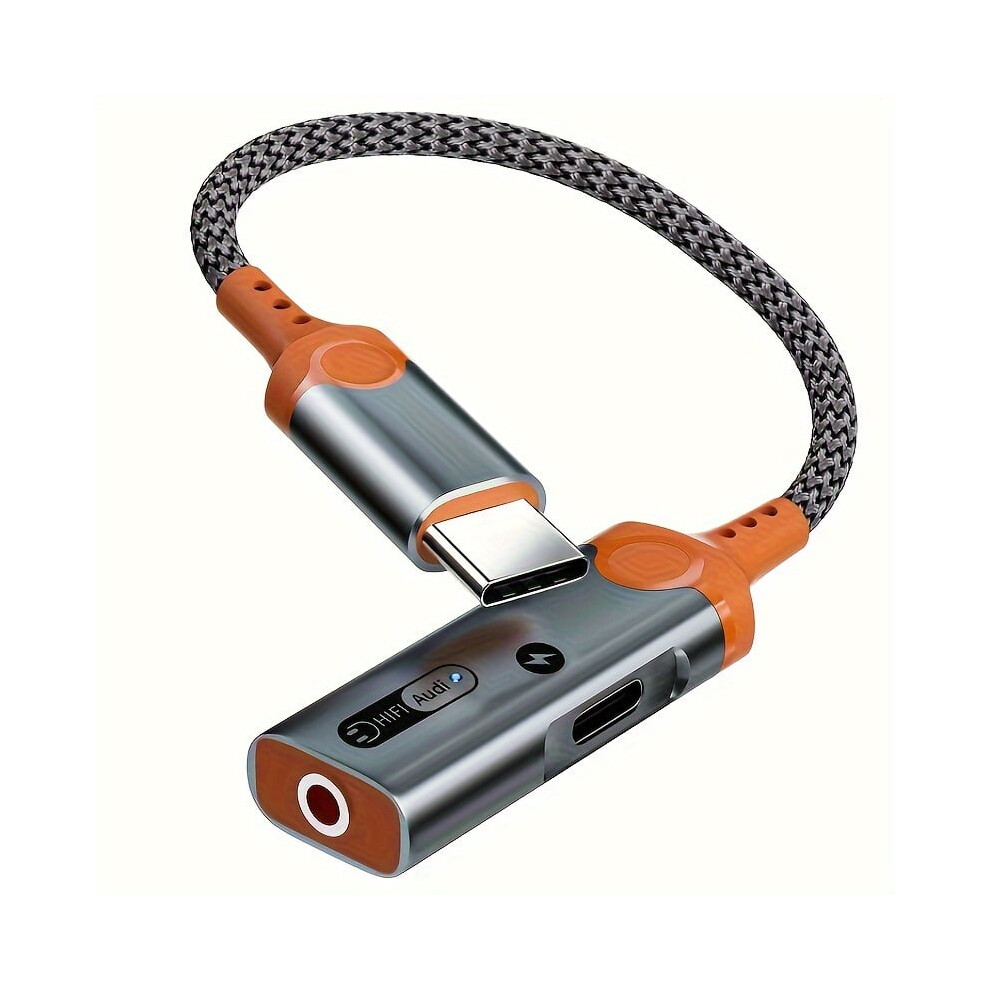 Type-C To 3.5Mm Dac Audio And Charging Adapter 60W 975221039255