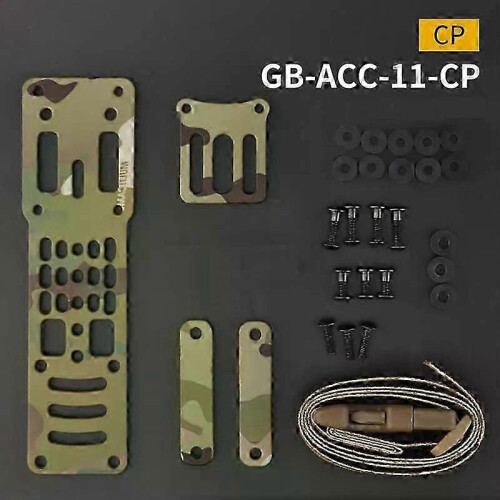 Modular Holster Adapter Compatible with Safariland QLS G-Code Blackhawk Adjustable Drop Leg Strap Kit 2