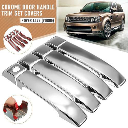 Silver Door Handle Covers Trim for    L322 2002-2012 1