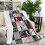 Baseball patchwork lamb wool throw blanket 40x50 inches 1
