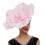 Women's flower headband fascinator hat large 2
