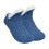Slipper Socks Fleece-Lined Blue with Grippers 3