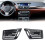 LHD Car Front Air Conditioning AC Vent Grille Outlet Panel Replacement for  X1 E84 2010-2015(Right) 5