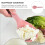 Rice spoon paddle silicone non-stick kitchen utensil 1 piece 2