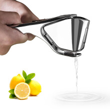 Presse-citron en acier inoxydable (1 pièce)