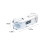 Wireless Bluetooth Earphones Transparent Display White 3
