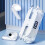 Wireless Bluetooth Earphones Transparent Display White 7