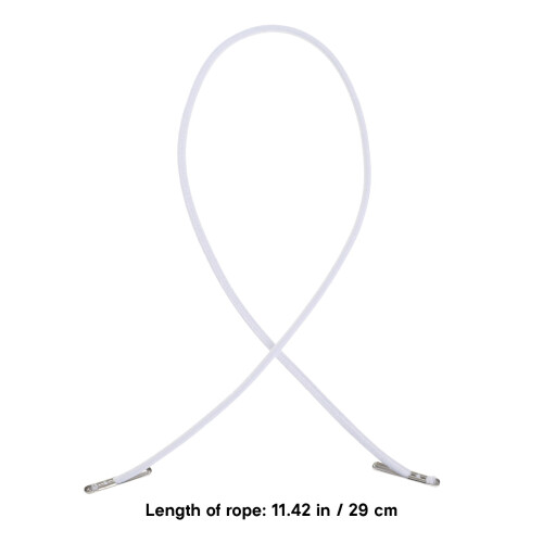Weis elastic barbed cords white 50 pcs 1