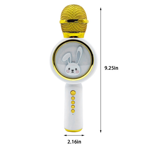 Children's Bluetooth Karaoke Microphone with Noise 2