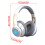 Casque Bluetooth ANC avec basses profondes et coussinets protéinés 5