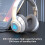 Fones de ouvido Bluetooth Donemore na cor macaron com função de respiração 6