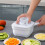 Vegetable Cutter with Slicing Shredding and Drainage 2