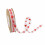 Red silk gift wrapping rope for Valentine's Day and 5