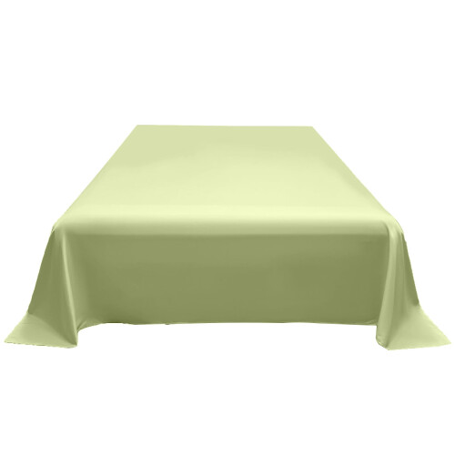 Silk Bedding Set Solid Color Washable 4-Piece 1