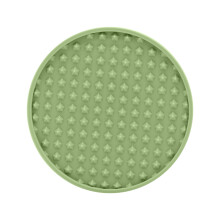 Kayannuo 6-delige siliconen onderzetterset met gegroefd ontwerp en antislip onderkant, geschikt voor salontafels, woonkamer- en slaapkamerdecoratie.