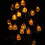 Guirnalda de luces de esqueletos de Halloween, funciona con pilas, 2 m 6