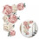 Peony Flower Wall Sticker Inkjet Style 1 Piece 1