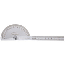 Stainless Steel Protractor 100mm 180 Round Head