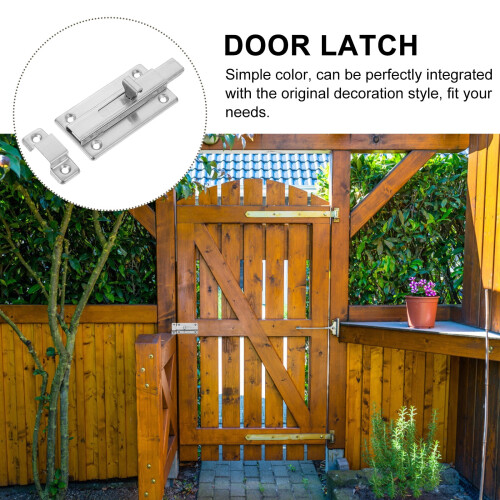 Sliding Bolt Door Lock Stainless Steel2Sets 2