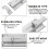 Sliding Bolt Door Lock Stainless Steel2Sets 4