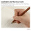 Sketching Pencils for Drawing Artists Black 6 Pcs 5