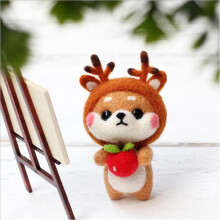 Christmas bedroom decor felt wool craft kit
