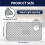 Silicone Sink Protector Mat Cuttable Anti-Slip for 2