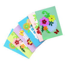 DIY Greeting Cards Kit for Kids Art Crafts 6 pcs