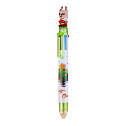 Kayannuo Easter Clearance 6Color Χριστουγεννιάτικο Στυλό Μπάλας με Πιεστικό Τύπο, Χρωματιστός
