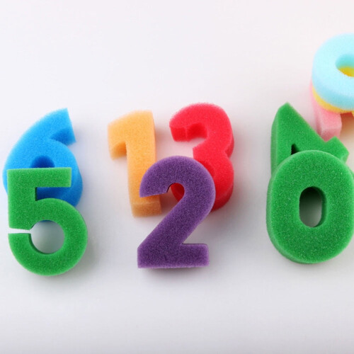 A-Z Letters and 0-9 Numbers Sponge Stamper Set 2