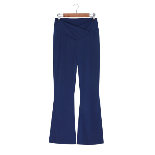 Κολάν με ψηλή μέση και τσέπες που φαρδαίνει μέχρι τον αστράγαλο 2